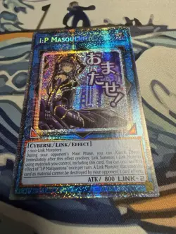 Yugioh I:P Masquerena Starlight Rare RA05-EN105 Stamped - Image 1