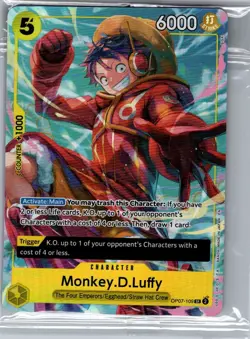 Monkey.D.Luffy (Illustration Box Vol.3) OP07-109 One Piece Promotion Card Sealed - Image 1