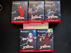 MTG Magic the Gathering Spiderman Welcome Decks 5 Deck Set 2025 SDCC PAX West - Image 1