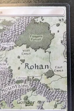 Plains (Full Art) 0272 LTR Land Lord Of The Rings Magic: The Gathering - Image 3