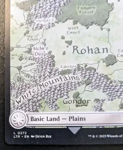 Plains (Full Art) 0272 LTR Land Lord Of The Rings Magic: The Gathering - Image 4