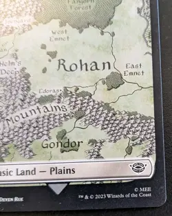 Plains (Full Art) 0272 LTR Land Lord Of The Rings Magic: The Gathering - Image 5