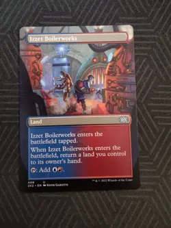 mtg izzet boilerworks borderless double masters 2022 - Image 1