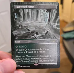 Hushwood Verge (Borderless) Duskmourn: House of Horror Regular - Image 1