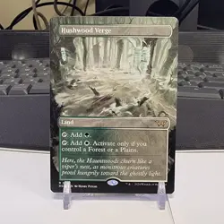 Hushwood Verge (Borderless) - Duskmourn: House of Horror - Image 1