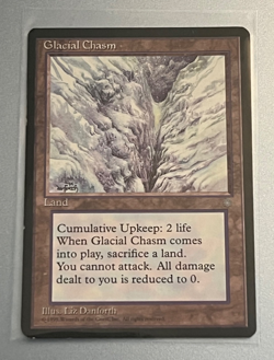 MTG Glacial Chasm - Ice Age (ICE) - Image 1