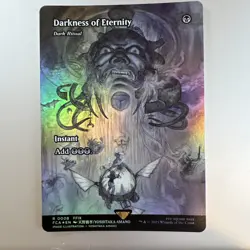 DARKNESS OF ETERNITY Foil - Final Fantasy MTG Magic: the Gathering - Image 1