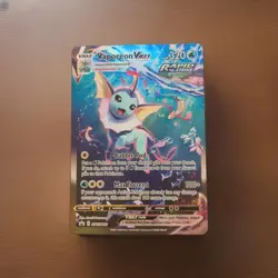 JUMBO Oversized Vaporeon VMAX Card Alt Art SWSH182 Pokemon Premium Collection NM - Image 1