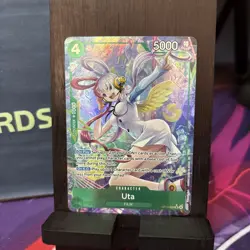 OP13-023 Uta SR Alt Art Carrying On His Will One Piece TCG English Card - Image 2