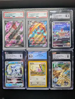 Pokemon Graded Holo Card Lot 6 - Image 1
