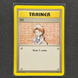 Bill - 91/102 - Common - Base Set - Pokemon Card - NM/M - Image 1
