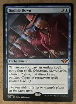 Double Down - Outlaws of Thunder Junction - NM MTG - Image 1