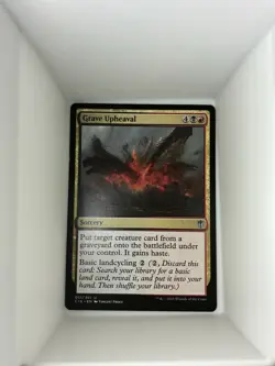 Grave Upheaval Commander 2016 NM Black Red Uncommon MAGIC MTG. A11 - Image 1