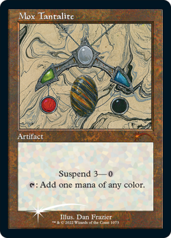 Mox Tantalite (Retro Foil Etched) [Secret Lair Drop Series] Foil Near Mint - Image 1