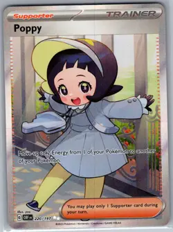 Poppy 220/197 SV03: Obsidian Flames - Pokemon Card - NM - Image 1