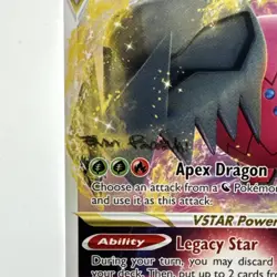 Regidrago VSTAR World Championship 2024 Gold Signed Rare Pokemon TCG MINT - Image 2