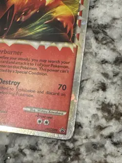 Pokemon TCG 2010 HeartGold & SoulSilver Typhlosion Holo HGSS09 Moderately Played - Image 2
