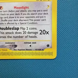 Pokemon Vintage E-reader Rare Clefable 041/165 Expedition Base Set Wotc 2002 - Image 4