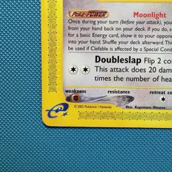 Pokemon Vintage E-reader Rare Clefable 041/165 Expedition Base Set Wotc 2002 - Image 5