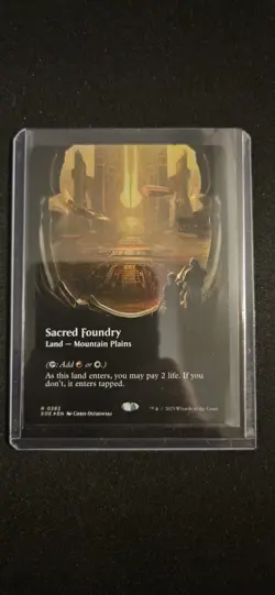 Sacred Foundry (Borderless) Edge of Eternities Regular - Image 1