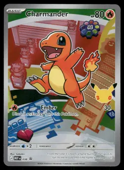 2025 Charmander - 038 Promo Holo NM ME: Mega Evolution Promo Pokemon - Image 1