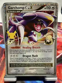 Garchomp C LV.X Celebrations: Classic Collection (CCC) 145/147 Holofoil Class... - Image 1