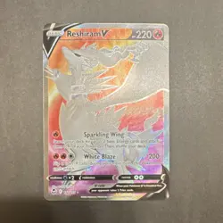 Pokemon Charizard GX Reshiram & Charizard GX Reshiram V Foil Tag Team Lot - Image 5