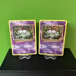 Mew 53/108 XY Evolutions Holo Rares & Reverse Holo Rares Pokemon TCG 2016 x4 LOT - Image 2