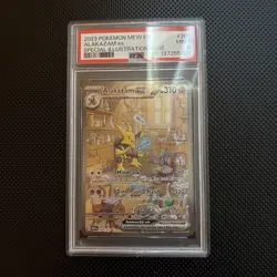 Pokemon Alakazam ex Scarlet & Violet 151 Special Illustration Rare PSA 9 - Image 1