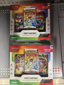 Pokemon First Partner Illustration Collection Series 1 - Lot of 2 Sealed Boxes - Image 1