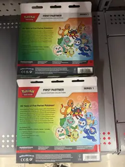 Pokemon First Partner Illustration Collection Series 1 - Lot of 2 Sealed Boxes - Image 2