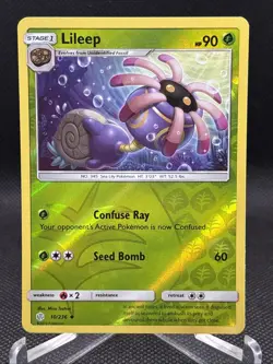 Pokemon TCG Lileep 10/236 - Cosmic Eclipse Uncommon Reverse Holo - Image 1