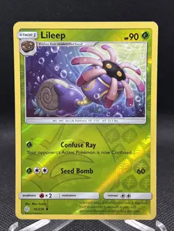 Pokemon TCG Lileep 10/236 - Cosmic Eclipse Uncommon Reverse Holo - Image 2