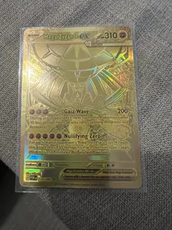 Pokemon Mega Zygarde EX 124/088 Perfect Order Gold Full Art Foil English 2016 - Image 1