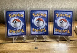 Pokemon 1st Partner 30th Anniversary Gen 7 Set (Rowlet, Kitten, Popplio) NM - Image 2