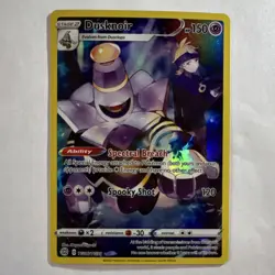 Pokemon Dusknoir TG06/30 Brilliant Stars Trainer Gallery Ultra Rare Holo English - Image 1