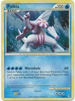 1x Palkia - 19/95 - Holo Rare Moderately Played Pokemon HGSS - Call of Legends - Image 1