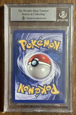 Pokemon Pikachu Yellow Cheeks 1st Edition Gray Stamp Base Set 1999 BGS 8.5 POP 3 - Image 2