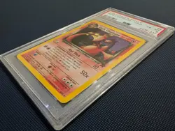 Dark Charizard 4/82 Pokemon Team Rocket Unlimited Holo Rare - PSA 6 - Image 3