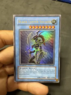 Yu-Gi-Oh! Black Luster Soldier 1st Edition Holo Ritual Monster SYE-024 - Image 1