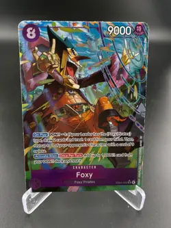 Foxy (Alternate Art) EB04-036 Super Rare The Azure Sea's Seven One Piece NM - Image 1