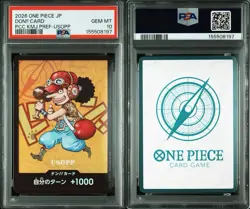PSA 10 Usopp DON!! Card Promo One Piece Japanese Kumamoto Prefecture - Image 3