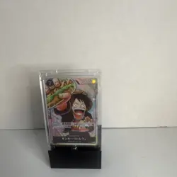 Monkey D. Luffy Hotdog Romance Dawn Alt Art SR Holo One Piece CCG JPN - Image 1