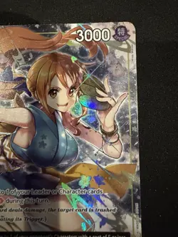 O-Nami Op06-101 English Alt Art Wings of Captain One Piece TCG English NM - Image 4