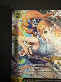 O-Nami Op06-101 English Alt Art Wings of Captain One Piece TCG English NM - Image 5