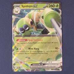 Spidops ex 19/198 - Scarlet & Violet - Double Rare Holo Pokemon Card - NM - Image 1