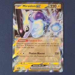 Miraidon ex 81/198 - Scarlet & Violet - Double Rare Holo Pokemon Card - NM - Image 1
