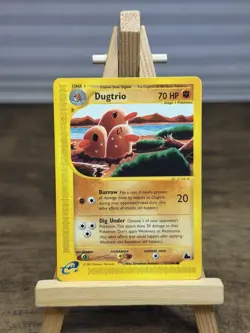 Dugtrio Skyridge 52/144 Common - Tomokazu Komiya - Pokemon TCG Card - Image 1