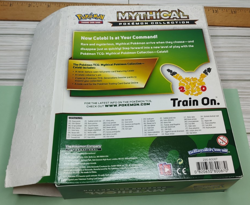 Pokemon TCG Celebi Black Star Promos XY111 Holo Card 20th Box & Pin - AS IS READ - Image 4