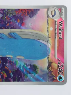 Wailord 162/159 Journey Together IR Pokemon Card NM Pack Fresh - Image 5